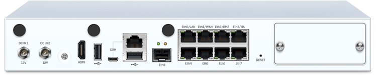 Sophos SG 135 Security Appliance (SG135) - Rückansicht